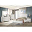 Lit plateforme double tapissier blanc Dulcey-948196660