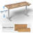 VIVO Single Motor Electric Desk with Push Button Memory Controller-112374792-97735800