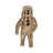 Modern Ceramic Astronaut Figurine Statue for Home Decor - Decorative Object Sculpture for Tabletop, and Living Room Decoration - Gold-249277013