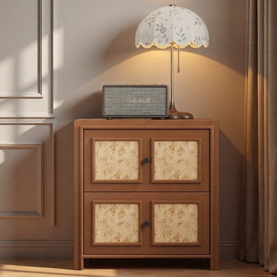 Commode d'entrée en bois massif chinois