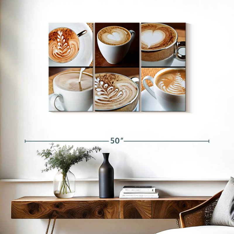 Yarlin Coffee Artistry, 24" H x 38" W
