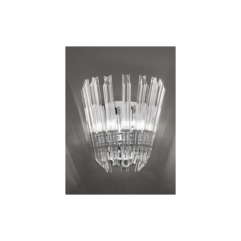 Jezebel Glass Flush Mount