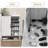 Shoe Cabinet With Breathable Door, Farmhouse Large 4-tier Shoe Storage Cabinet With Adjustable Shelves, Shoes Rack Organizer Cabinet For Entryway, Foyer, Closet-525300918