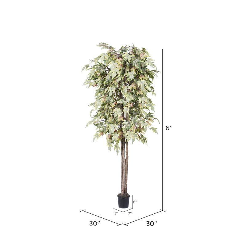72'' Faux Tree in Pot