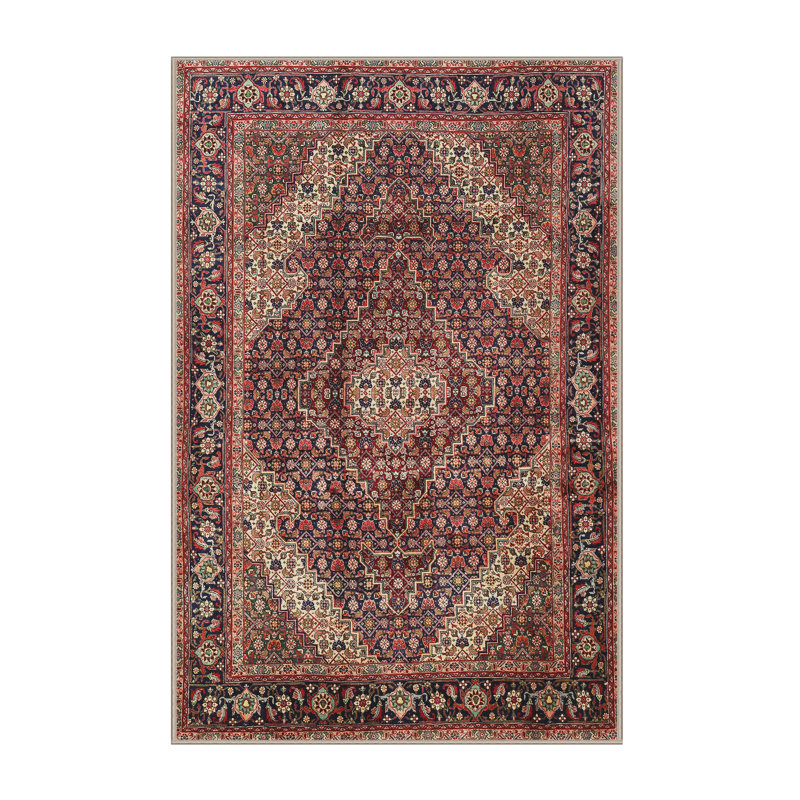 Tapis brun à motif oriental, Rectangle 7 pi x 9 pi