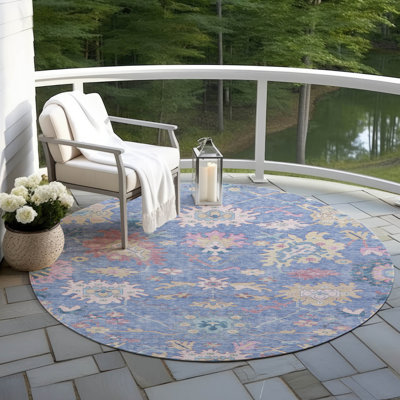 Tapis intérieur / extérieur bleu Eugene Eugene 