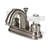 Restoration Centerset Bathroom Faucet with Drain Assembly-3644379