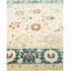 Tapis ivoire noué à la main de conception unique 8 pi 1 po x 10 pi Keenan