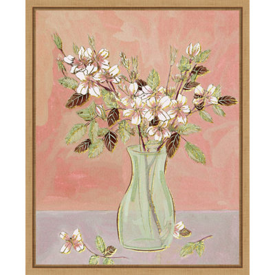 «Here Comes the Bloom II» par Melissa Wang, reproduction d'art sur toile encadrée
