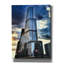  «The Empire» par Dante Plata, art mural sur toile, 40 po x 54 po