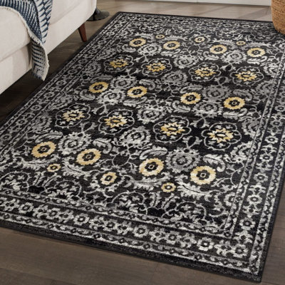 Ketilfrith Floral Indoor Rug