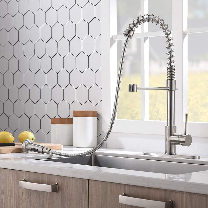 Robinet de cuisine rétractable