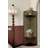 Corner Coat Rack 47", Vintage Floral Corner Hall Tree with 3 Shelves & 6 Hooks for Small Spaces