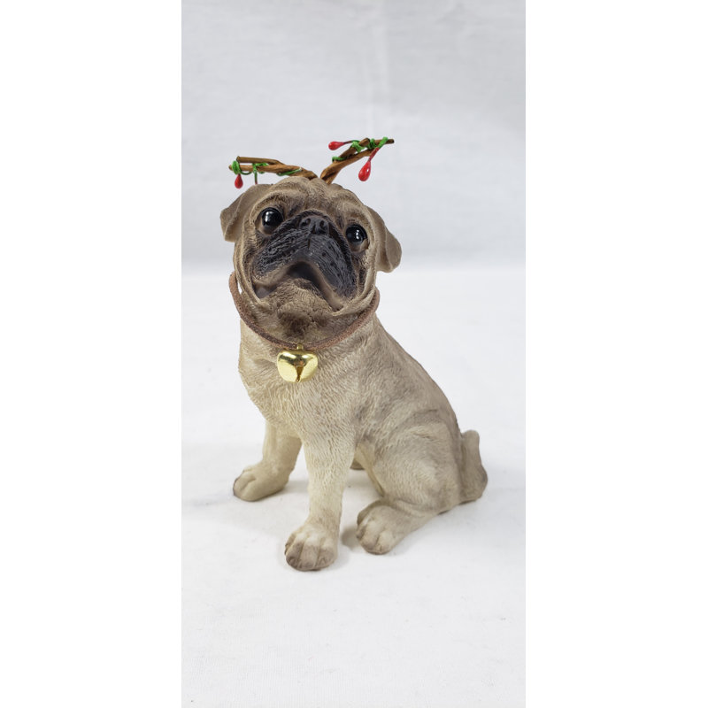 Chien en résine