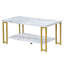 Four Leg Coffee Table with Storage