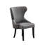 Devries 6 Person Dining set - a Rectangular Wooden Dining Table with Metal Legs and a Set of 6 Quilted Velvet Dining Chairs for Dining Room - Modern Dining Table Set-74212709-74212710-74212711