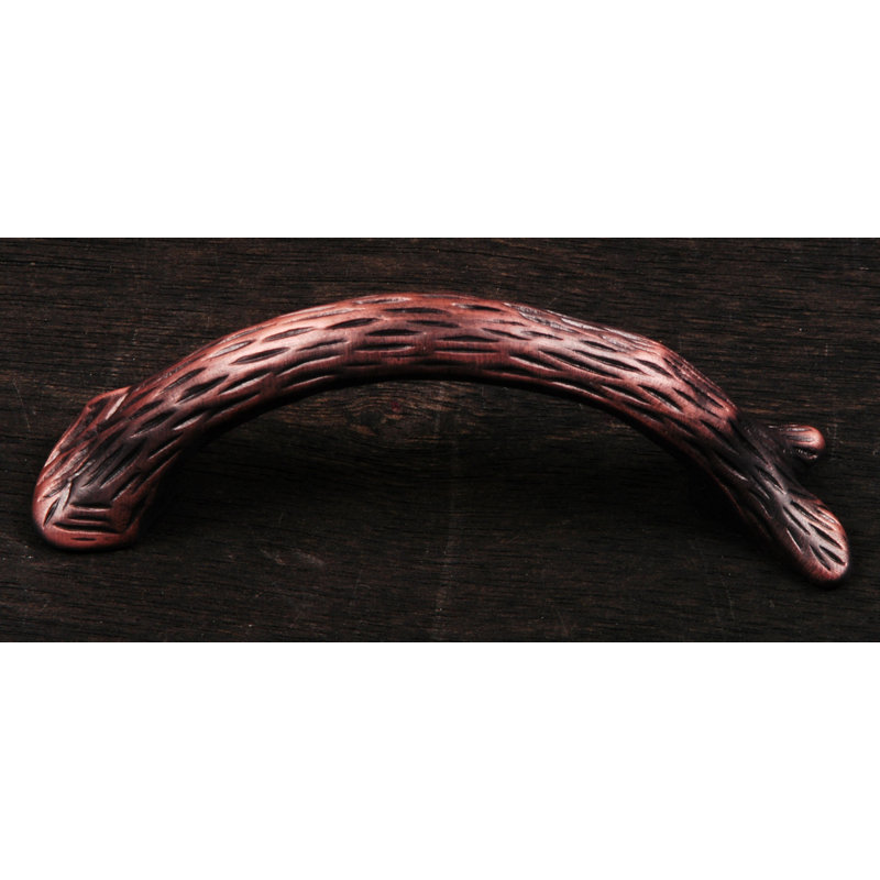 Branch 3" Center to Center Arch Pull CP Series, Distressed Copper