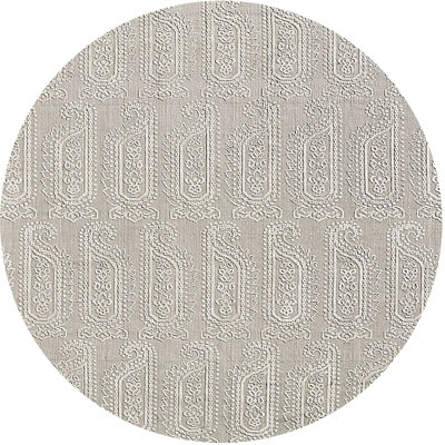 Tapis géométrique gris clair