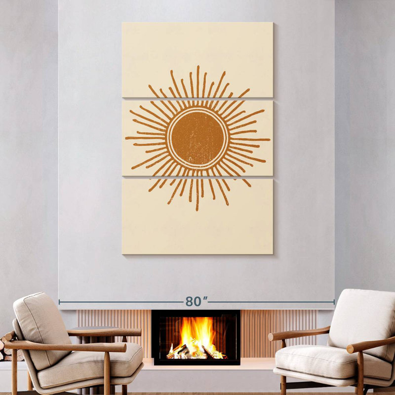 Oberle Boho Sun II, H 74 po x l 48 po