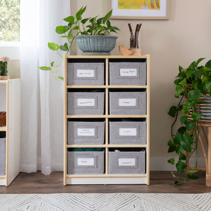 Organisateur de rangement pour casiers EdQ Essentials, Blanc