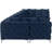Tremblay Velvet U-Shaped Sectional Reversible-82750567
