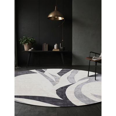 Tapis gris lavable à la machine