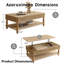 Table basse 47,24 pouces Farmhouse-1082199194