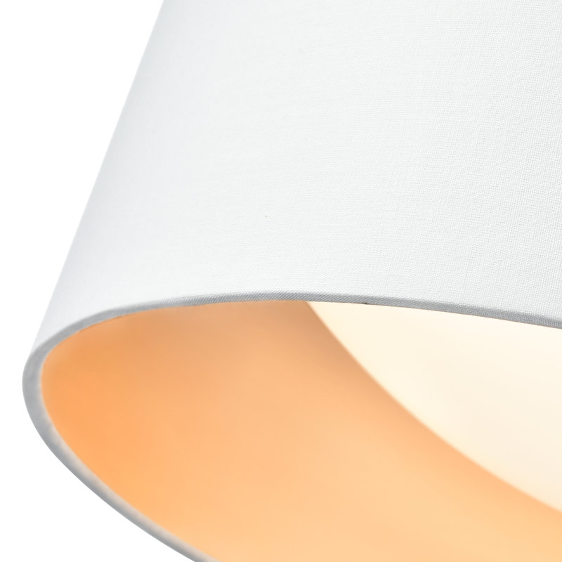Plafonnier encastré à DEL Alpena - blanc, H 4 po x l 12,5 po x P 12,5 po, 15W