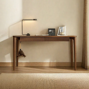 Bureau simple en bois massif