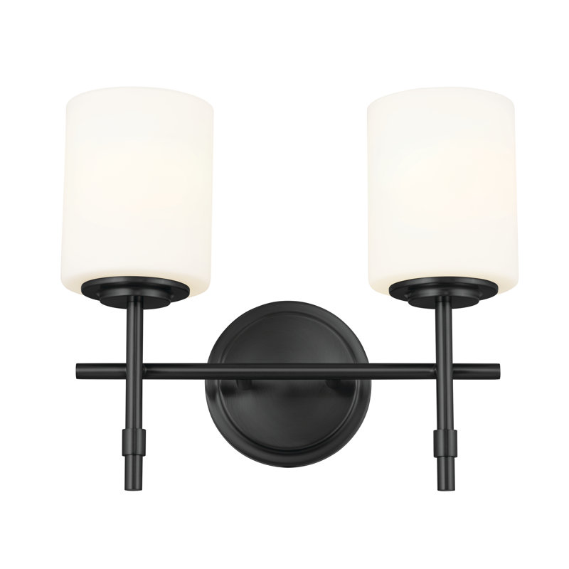 Ergi Dimmable Vanity Light, Black, 2