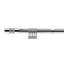 Diamante Chrome Stainless Steel Adjustable 120cm to 210cm 2cm Single Curtain Pole-1291918838-1291918837