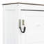 Lit escamotable double avec lumière DEL, peut être plié dans une armoire, armoire de lit murale cachée-133423456-133423453