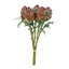 25" Artificial Purple Artichoke Stems