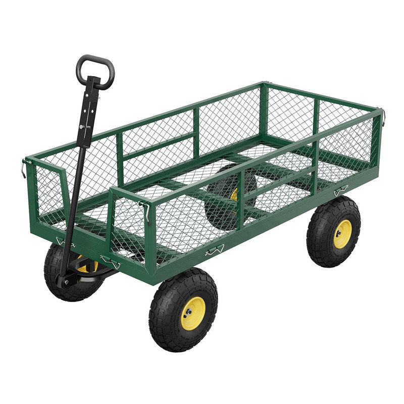 54.1cm H x 50.8cm W Utility Cart, Green