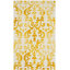 Tapis en laine / coton touffeté à la main Berman en ivoire / or-1407421290