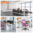 Office Chair Adjustable Height Office Chair Executive Desk Chair Ergonomic Mesh Task Chair Swivel Rolling Office Computer Chair with Armrest Wheels for Office Home-2084070267