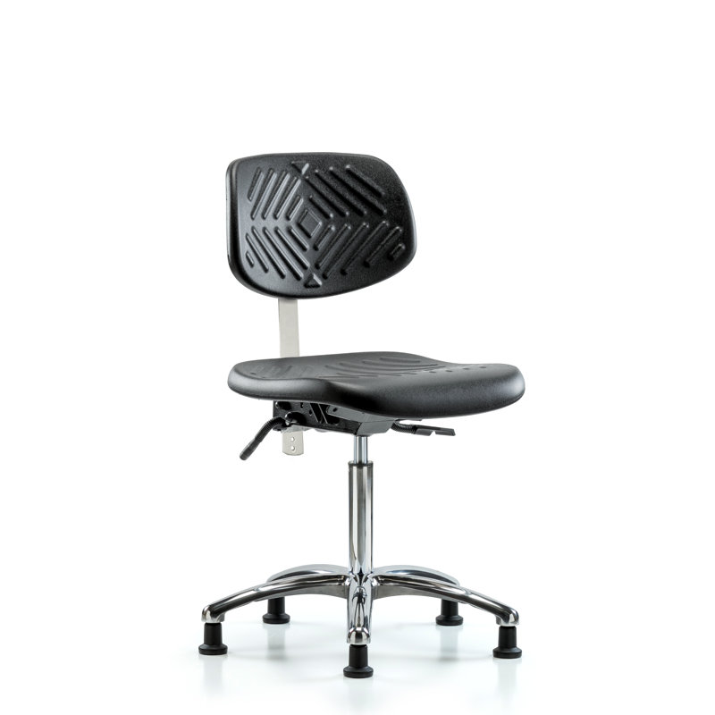 Task Chair, Black, Glides