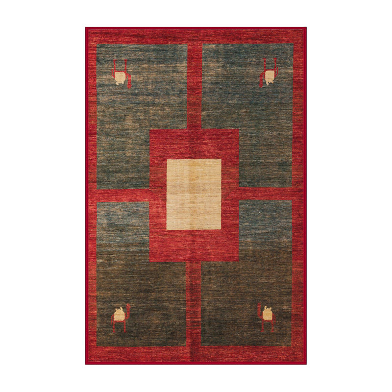 Tapis abstrait moderne 4712, Rectangle 3 pi x 5 pi