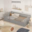 Lit de plancher, structure de lit plateforme en bois à profil bas, aucun sommier tapissier requis-1243162369-1243162383