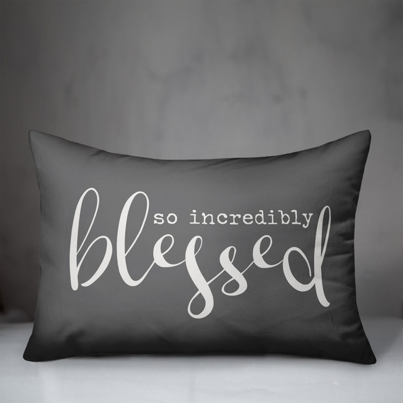 Coussin convertible rectangulaire pour l'extérieur Adelaida, Gris / Blanc