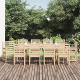 Campbelltown Rectangular 11 - Piece 10 - Person Outdoor Table Set