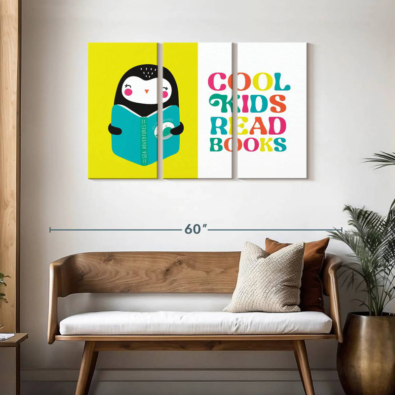 Citation de lecture pour enfants «Ashelle Nursery Cool Kids», H 28 po x l 45 po