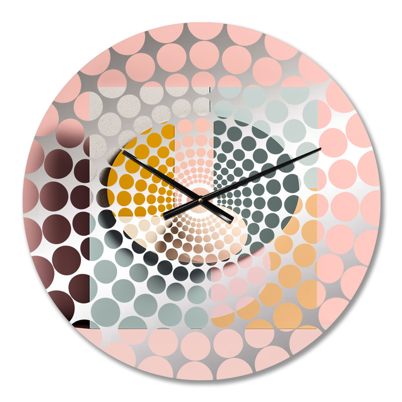 Cella - Horloge murale géométrique abstraite, Petit