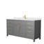 Beckett 66" Freestanding Single Bathroom Vanity with Cultured Marble Top-237132384-245638950-245638949