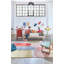Donna Wilson Hand Tufted Wool Geometric Area Rug in Natural/Spiced Coral/Dusty Pink/Sunlight/Sage/Smoke Blue/Sandstone