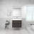 30'' Single Bathroom Vanity with Acrylic Top-1316012027