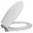 Dalton Round Toilet Seat In White
