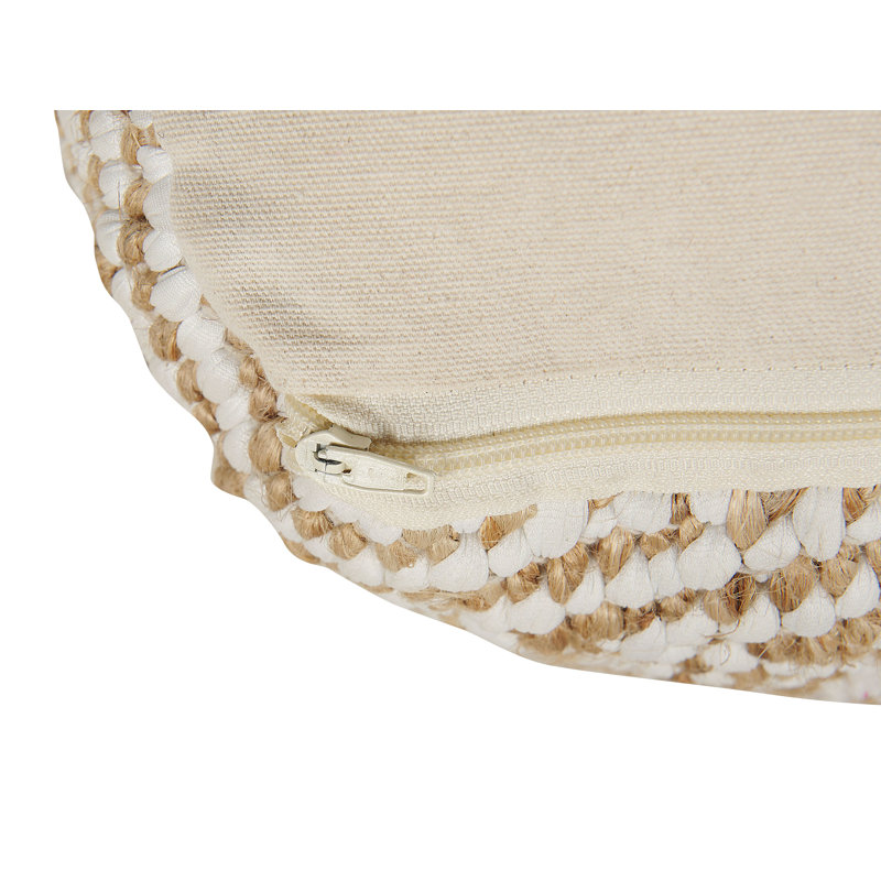 Schneck 60cm W Square Abstract Pouffe