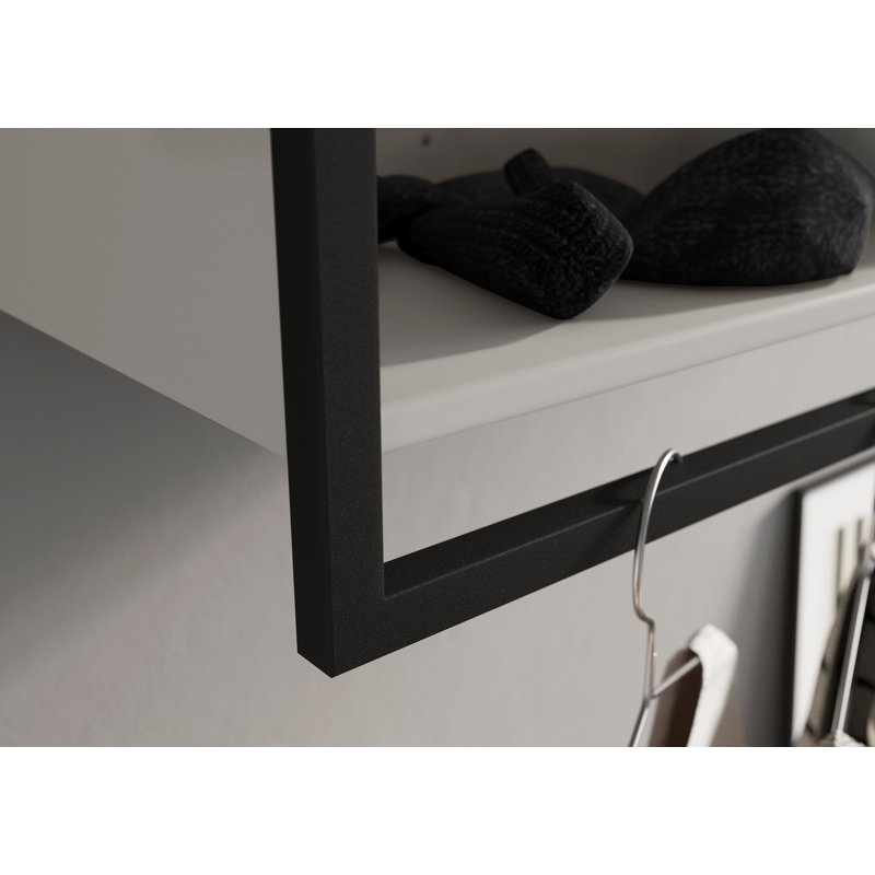 Fleshman Wall Wall Mounted Coat Rack