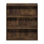 Tablette pour DVD Malbon, support pour CD à 3 niveaux, étagère de rangement pour cubes avec tablette ouverte, 7 x 24 x 26, pour salon, chambre à coucher, bureau personnel, pin ambre-442364508